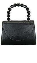 olga berg Wendy Acrylic Bead Bag in Black