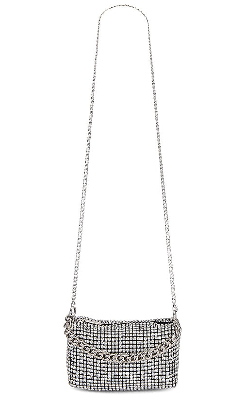 olga berg Robbie Crystal Loaf Bag in Black