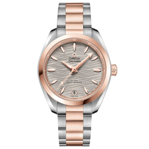 OMEGA Seamaster Aqua Terra 150M Co-Axial Master Chronometer Two-Tone Watch | 34mm | O22020342006001