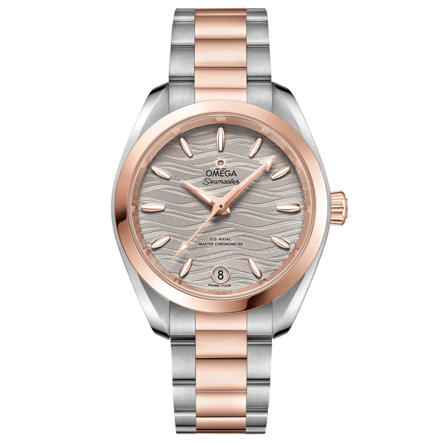 OMEGA Seamaster Aqua Terra 150M Co-Axial Master Chronometer Two-Tone Watch | 34mm | O22020342006001