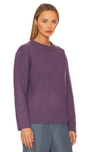 One Grey Day Solomon Pullover in Purple