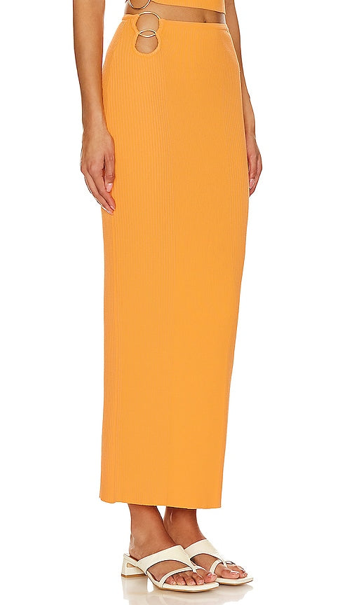 OSIS Lux Skirt in Orange