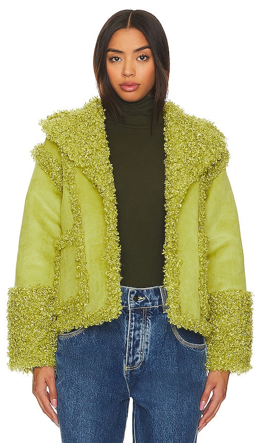 OW Collection Bergen Jacket in Green - Veste Bergen de la collection OW en vert - OW 系列 Bergen 绿色夹克 - OW Collection Bergen Jacke in Grün - OW Collection 베르겐 자켓 - Giacca Bergen della collezione OW in verde