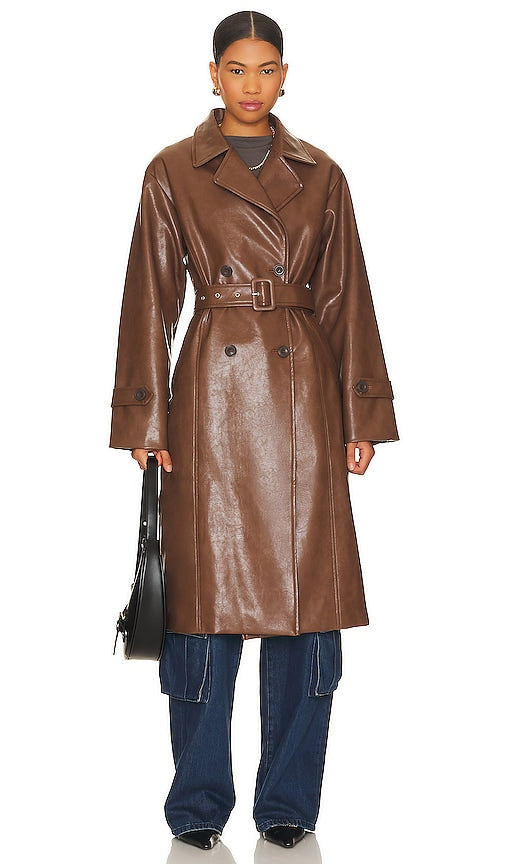 OW Collection Vermont Coat in Brown