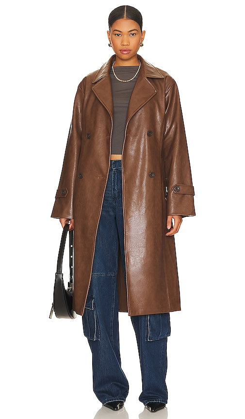 OW Collection Vermont Coat in Brown