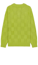 Obey Albert Polo Sweater in Green