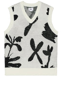 Obey Amir Sweater Vest in Cream - Obey - Gilet pull Amir en crème - Obey Amir 奶油色毛衣背心 - Obey Amir Pulloverweste in Creme - Obey Amir 스웨터 조끼 - Gilet maglione Obey Amir in crema