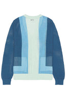Obey Anderson 60's Cardigan in Blue
