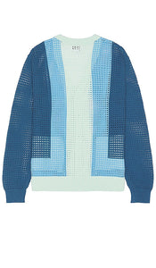 Obey Anderson 60's Cardigan in Blue