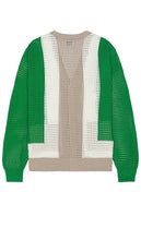 Obey Anderson 60's Cardigan in Green