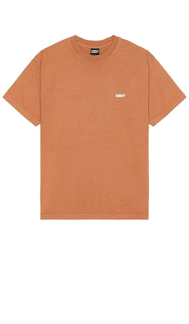 Obey Bold 3 Tee in Peach - T-shirt Obey Bold 3 en pêche - Obey Bold 3 桃色 T 恤 - Obey Bold 3 T-Shirt in Pfirsich - Obey Bold 3 티셔츠 - Maglietta Obey Bold 3 in pesca
