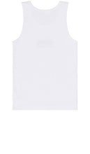 Obey Central Rib Tank in White