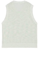 Obey Clynton Sweater Vest in Mint