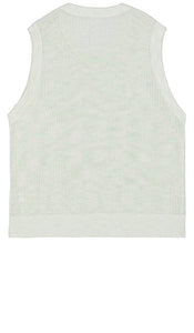 Obey Clynton Sweater Vest in Mint
