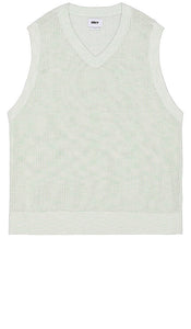 Obey Clynton Sweater Vest in Mint - Obey - Clynton - Pull sans manches - Menthe - Obey Clynton 薄荷色毛衣背心 - Obey Clynton Pulloverweste in Mint - Obey Clynton 스웨터 조끼 - Gilet maglione Obey Clynton in menta