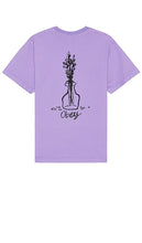Obey Flower Sketch Tee in Lavender - Obey - T-shirt Flower Sketch en lavande - Obey 薰衣草花素描 T 恤 - Obey Flower Sketch T-Shirt in Lavendel - Obey 플라워 스케치 티셔츠 라벤더 색상 - Maglietta Obey Flower Sketch color lavanda
