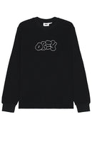 Obey Generation Thermal Tee in Black - T-shirt thermique Obey Generation en noir - Obey Generation 黑色保暖 T 恤 - Obey Generation Thermo-T-Shirt in Schwarz - Obey Generation 써멀 티셔츠 - Maglietta termica Obey Generation in nero
