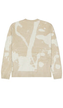 Obey Luka Splatter Cardigan in Grey