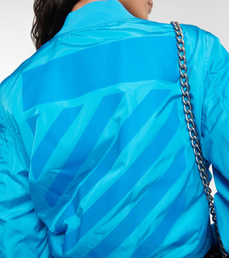 Off-White Logo bomber jacket