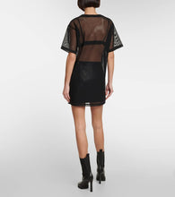 Off-White Sheer T-shirt dress