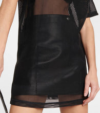Off-White Sheer T-shirt dress