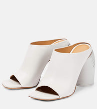 Off-White Spring leather mules