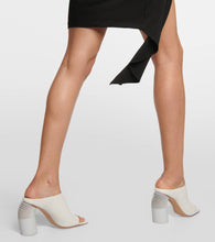 Off-White Spring leather mules