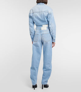 Off-White Toybox cropped denim jacket