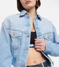 Off-White Toybox cropped denim jacket