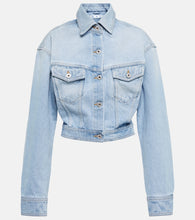 Off-White Toybox cropped denim jacket