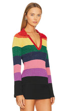 Olivia Rubin Jordan Knit Top in Green