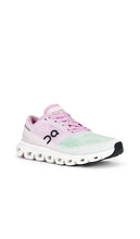 On Cloud 6 Push Sneaker in Mint,Pink