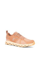 On Cloud 6 Wp Sneaker in Tan