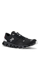 On Cloud X 3 Sneaker in Black