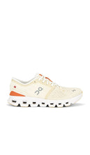 On Cloud X 4 Sneaker in Cream | Castor & Flame Training & Gym Sneakers for Women