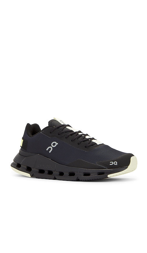 On Cloudnova Form Sneaker in Black