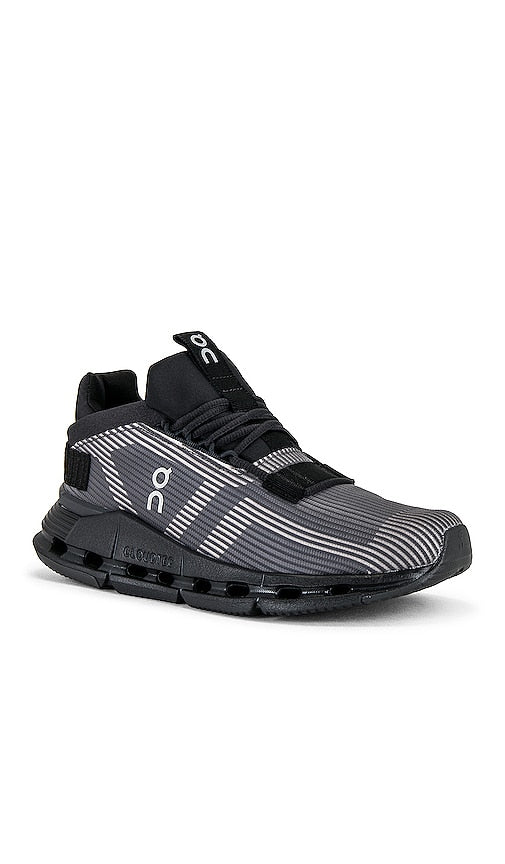 On Cloudnova Void Sneaker in Black