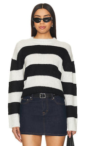 One Grey Day Bardot Pullover in Multi - Pull Bardot One Grey Day en multicolore - One Grey Day Bardot 多色套头衫 - One Grey Day Bardot-Pullover in Multi - One Grey Day Bardot 풀오버 멀티 - Pullover Bardot One Grey Day in multi