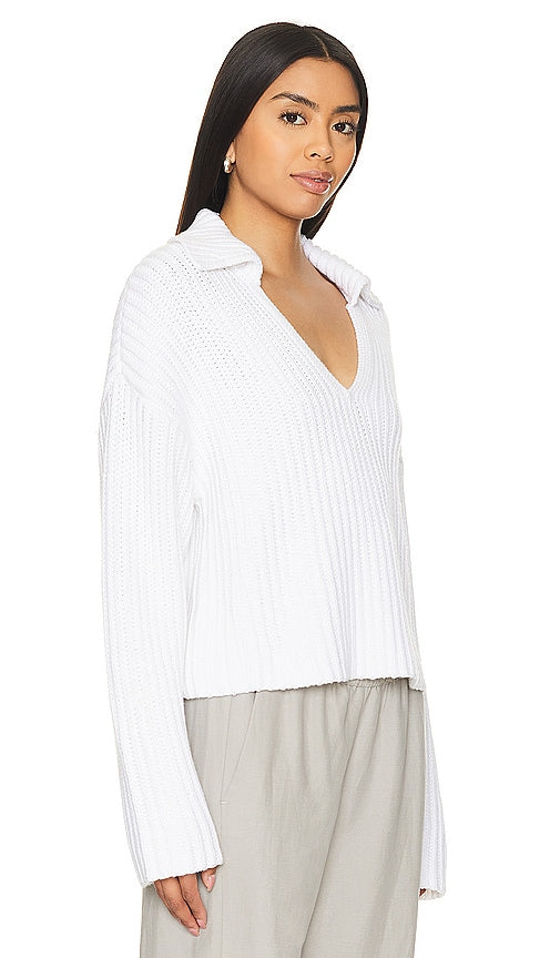 One Grey Day Brooklyn Polo in Ivory