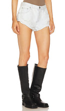 One Teaspoon Bandit Low Waist Denim Short in White