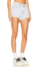 One Teaspoon Bonitas High Waist Denim Short in Blue