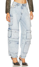 One Teaspoon High Waist Epic Cargo in Blue