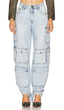 One Teaspoon High Waist Epic Cargo in Blue - Une cuillère à café taille haute Epic Cargo en bleu - 一茶匙蓝色高腰史诗工装 - Ein Teaspoon Epic Cargo mit hoher Taille in Blau - 원 티스푼 하이 웨이스트 에픽 카고 블루 색상 - Un cucchiaino da tè Epic Cargo a vita alta in blu