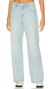 One Teaspoon Jackson Wide Leg Jeans in Blue - One Teaspoon - Jackson - Jean large - Bleu - 一茶匙杰克逊蓝色阔腿牛仔裤 - One Teaspoon Jackson Jeans mit weitem Bein in Blau - One Teaspoon Jackson 와이드 레그 진블루 색상 - Jeans a gamba larga One Teaspoon Jackson in blu