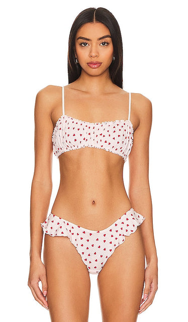 Only Hearts Heritage Hearts Joey Bralette in Pink - Only Hearts - Heritage Hearts - Brassière Joey en rose - Only Hearts Heritage Hearts Joey 粉色文胸 - Only Hearts Heritage Hearts Joey Bralette in Rosa - Only Hearts Heritage Hearts 조이 브라렛 핑크 색상 - Solo Hearts Heritage Hearts Joey Bralette in rosa