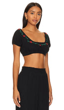 Only Hearts Ines Eva Top in Black