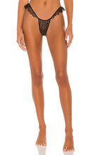 Only Hearts Ruffle Thong in Black - Only Hearts - String à volants en noir - Only Hearts 黑色荷叶边丁字裤 - Only Hearts Rüschen-Tanga in Schwarz - Only Hearts 러플 끈 팬티 색상 - Perizoma Only Hearts con volant in nero