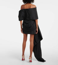 Oscar de la Renta Asymmetric mini dress