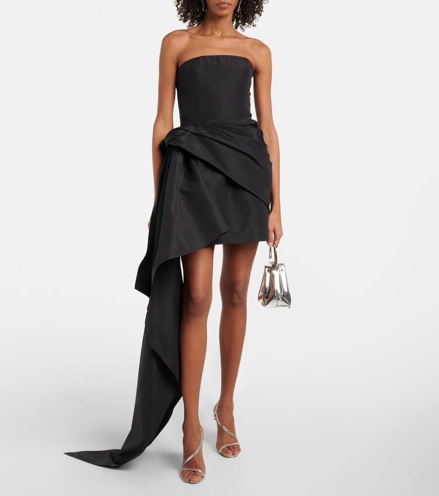 Oscar de la Renta Asymmetric mini dress