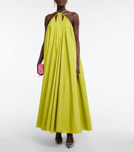 Oscar de la Renta Halterneck cotton gown